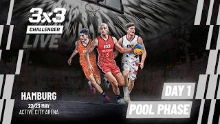 LIVE 🔴 FIBA 3x3 Hamburg Challenger 2026 | Qualifier for Ulaanbaatar Masters | Pool Phase
