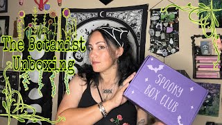 The Botanist Box Unboxing - Spooky Box Club