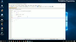 FamilySome Programming- |BREAK statement in Java|