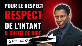 6 ASTUCES Verbales Pour Faire Regretter Une Personne AGGRESSIVE | Denzel Washington Motivation