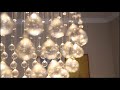 saint mossi chandelier modern k9 crystal raindrop chandelier lighting flush mount led ceiling light