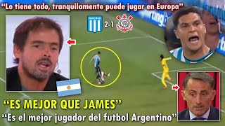 FASCINADOS! PERIODISTAS ARGENTINOS se RINDEN a DOBLETE de JUANFER QUINTERO RACING HOY