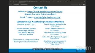 Final Comprehensive Plan workshop 2024
