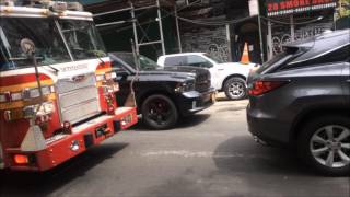 FDNY RESCUE 1 OUTSTANDING!!!!! (HORN BLASTED) #FDNY