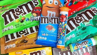 M&M’s Chocolate Unboxing | Mixing so Many Rainbow M&M’s Candy ASMR