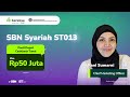 Imbal Hasil  ST013 2x Lipat dari Deposito Syariah!