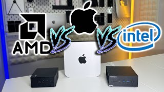 Apple Vs AMD Vs Intel! The BATTLE OF THE SUPER MINI PC's!