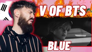 TeddyGrey Reacts to V 'Blue' Official MV | REACTION