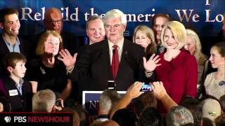 Watch Newt Gingrich's South Carolina Primary Victory Speech