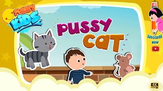 Pussy Cat, Pussy Cat | Kids Rhymes | Kids Songs | Funny Kids