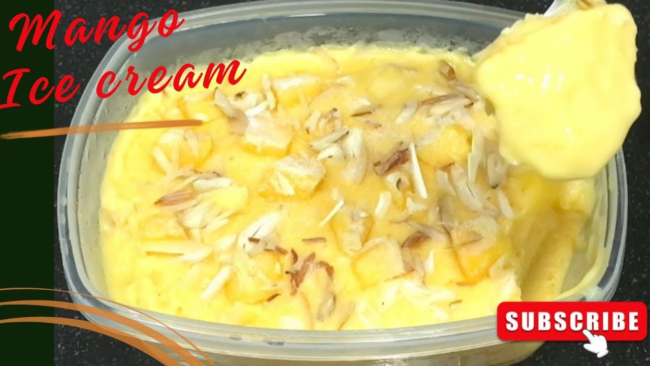 Mango Ice Cream ёяенёянж Youtube