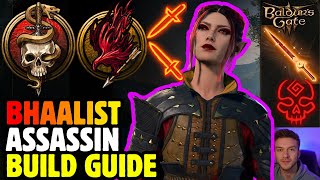 BHAALIST ASSASSIN Crimson Mischief Build - Baldur's Gate 3