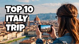 Italy Travel Vlog: exploring Florence, Tuscany and Venice 2025/Top 10 places