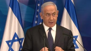 Israeli Prime Minister Benjamin Netanyahu says ceasefire deal still being ironed out