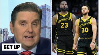 GET UP | Brian Windhorst reveals Warriors prepare to all-in for LeBron after failed KD \u0026 Butler deal