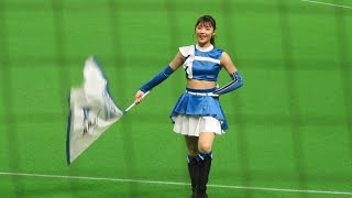 ＜2022.8.16楽天戦＞少数精鋭なファイターズガールによるスターター送り出し