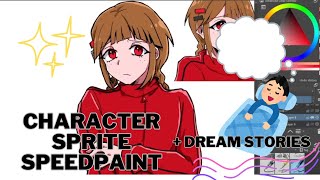 Speedpaint drawing while I tell you my bizarre aaaa dreams