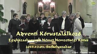 2017.12.03. Székelyszabar Kórustalálkozó - Egyházasharaszti Kórus