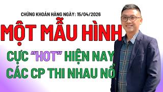 Chứng khoán hôm nay | Nhận định thị trường: MẪU HÌNH CỰC HOT DỄ NỔ, TOP CỔ PHIẾU CHỈNH LÀ MÚC