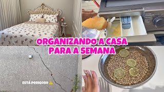 VAMOS REFORMAR !!!! ESTÁ PERIGOSO + ORGANIZANDO A CASA PARA A SEMANA 💕