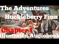 The Adventures of Huckleberry Finn Mark Twain Chapter 1 Audiobook Female Voice Illustrated Text