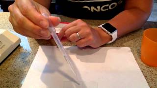 How to prepare a microscope slide