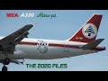 MEA Middle East Airlines Airbus A320 RETRO-JET {OD-MRT} Landing at London Heathrow - THE 2020 FILES