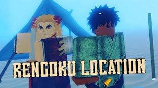 Rengoku Location Demon Fall!! How To Get Flame Breathing in Roblox Demon Fall!!