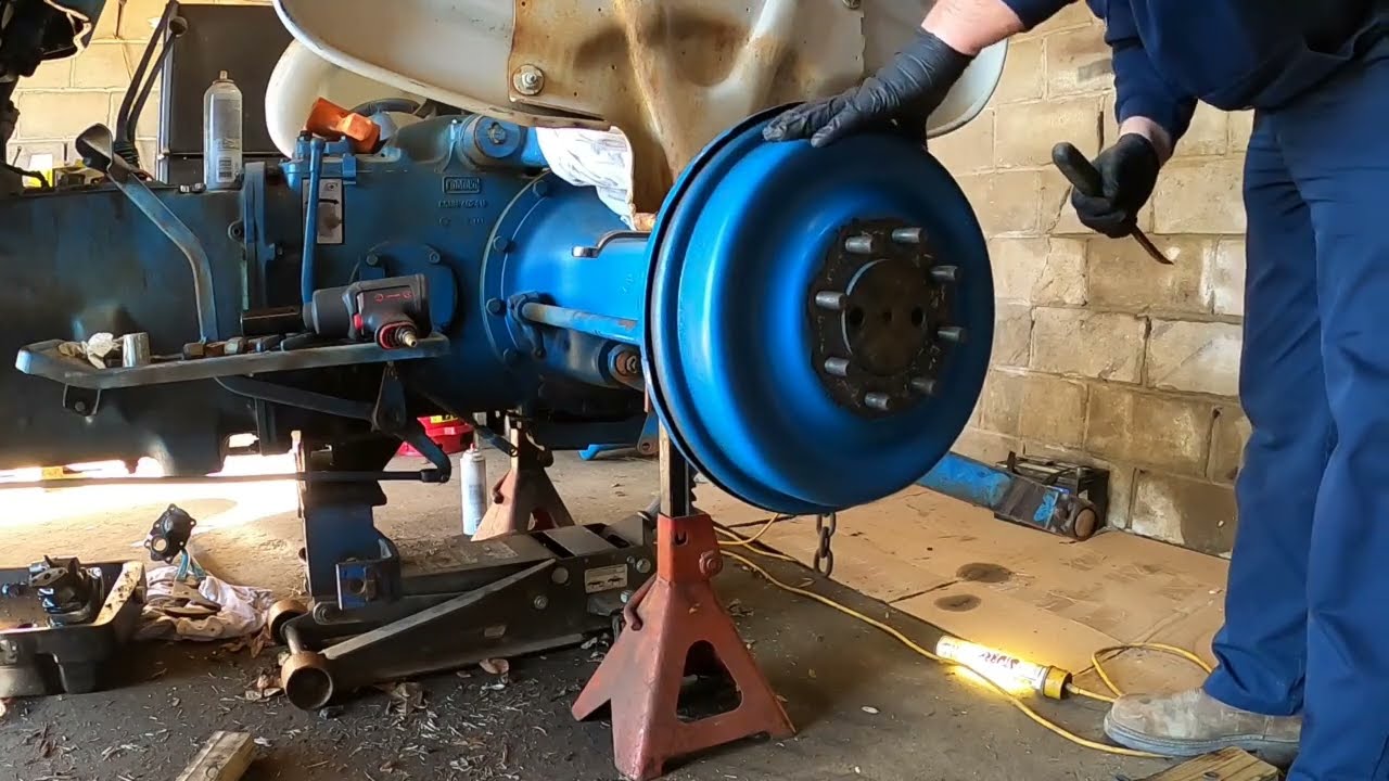 Ford Tractor Brake Install And Adjustment 1955 1964 57 Off