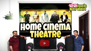 Home mini cinema theater#Low budget theater#കുറഞ്ഞ ചെലവിൽ #cinema തീയറ്റർsetup#Room #theatre#e4mtech