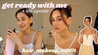 GRWM while i update you on my life ✨