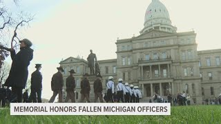 Lansing community honors fallen officers with annual candlelight memorial