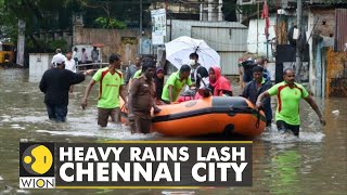 India: Heavy rains lash Chennai, low-lying areas waterlogged | Bay of Bengal | English News | WION