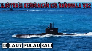 Ilustrasi Ketika KRI Nanggala 402 Tenggelam di Laut Pulau Bali