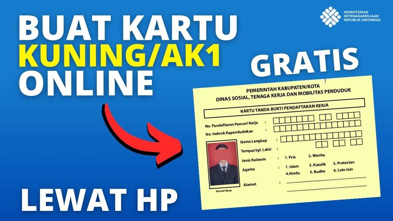Buat Kartu Kuning Online Panduan Lengkap Mudah Lkombis