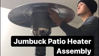 Jumbuck patio heater assembly