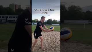 Skyball Serve Tutorial 🏐💪 #volleyball