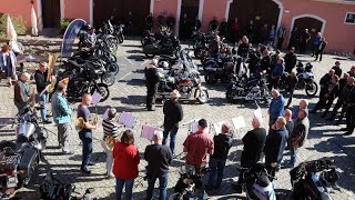 Posaunenchor und Motorradwallfahrt der Bundespolizei