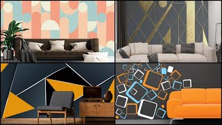 40 Geometric Wall Painting Design Ideas | Beautiful Geometric Wall Art Painting