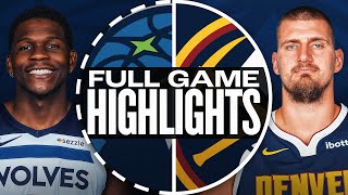 TIMBERWOLVES at NUGGETS | FULL GAME HIGHLIGHTS | March 12, 2025