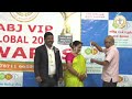 ABJ VIP GLOBAL 2024 AWARD & CULTURAL FESTIVAL @ GOA INDIA AWARD WINNER Hon.DURGALAKSHMI RAJAN