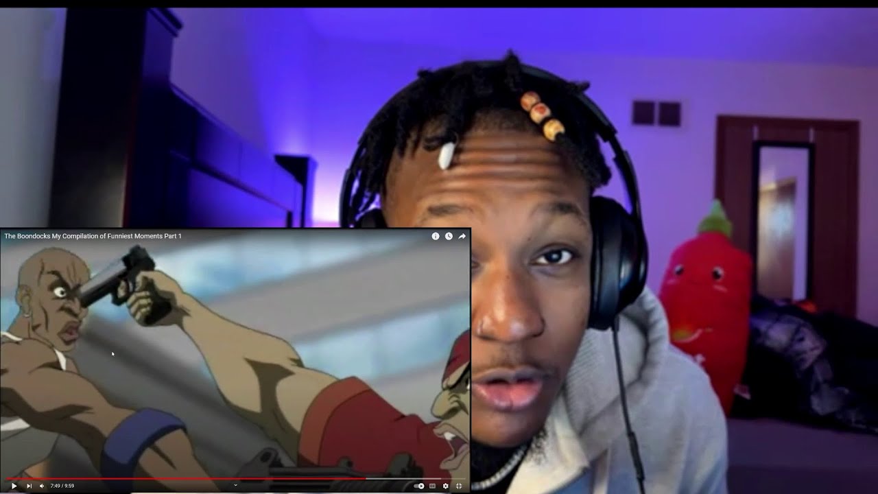 Boondocks Funny Moments Reaction Youtube