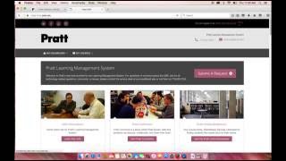 Learning Management System (LMS) log in tutorial
