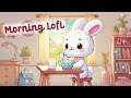 early morning lofi playlist ☀️🌸 2 hour happy lofi song 📚🐇 cute u0026 relaxing music 🎧 lofi hip hop