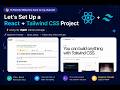 🚀 Setup Vite + React + Tailwind CSS in 3 Minutes | Beginner Guide #ReactJS #TailwindCSS #ViteJS