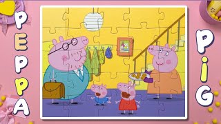 PEPPA PIG enjoy CHOCOLATE cookies with her family 🌸 🐷 VIDEO puzzle