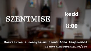 Szentmise | 2021.06.22. 8:00 | Szent Anna templom, Leányfalu