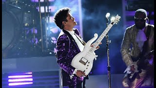 Bruno Mars Morris Day And The Time - Tribute A Prince Performance In The Grammys Awards 2017