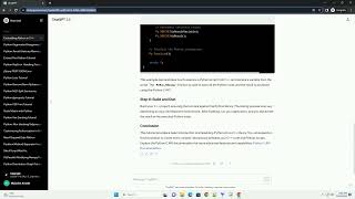 embedding python into c library