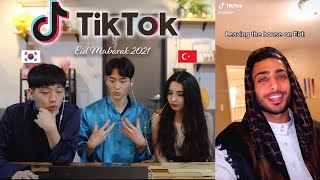 Korean guys react to EID TikTok | Eid Mubarak 2021